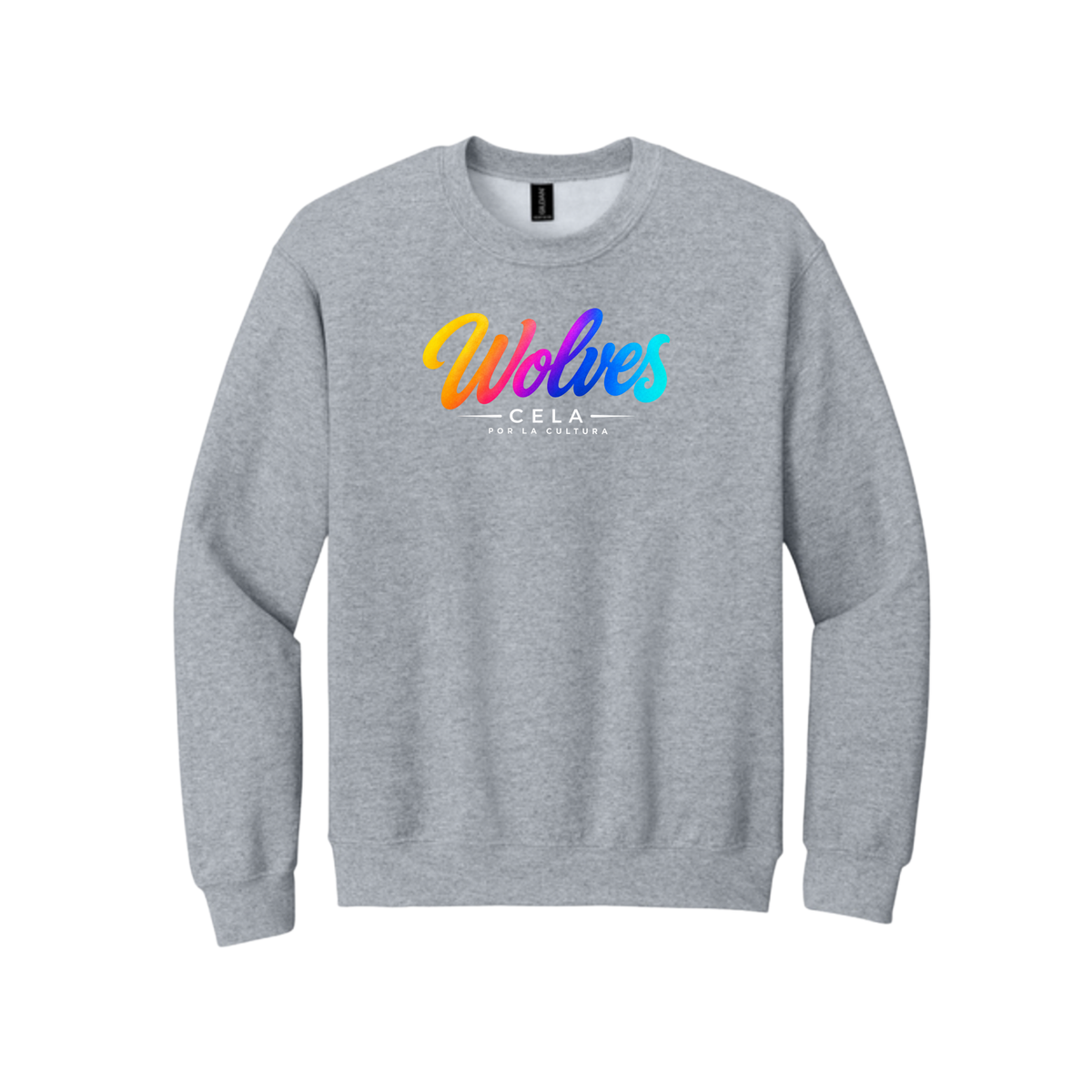Youth Wolves Ombre crewneck
