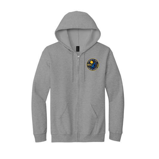 Adult Howl full zip hoodie